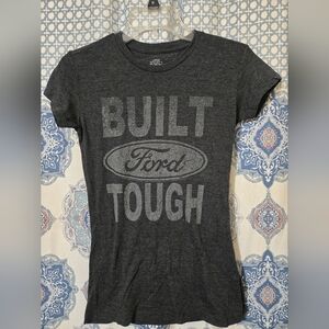 Ford Women's Charcoal Built Tough Tee